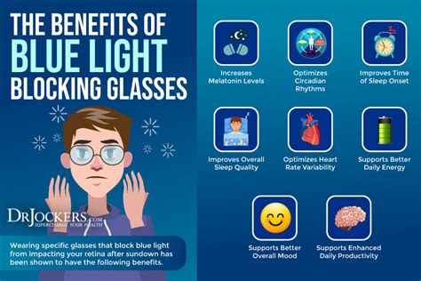 blue light blocking glasses benefits