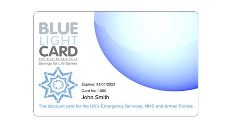 blue light card for carers