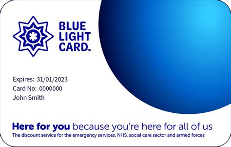 Blue Light Discount Card Discount Code