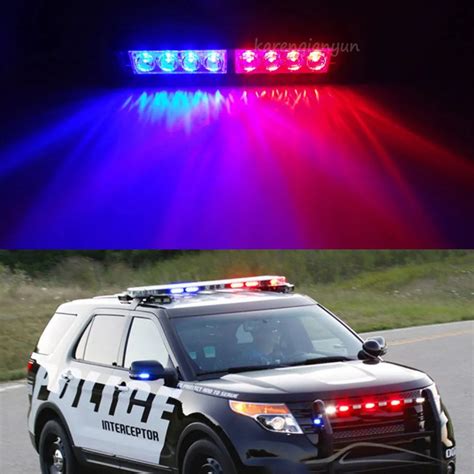 blue lights for police vehicles