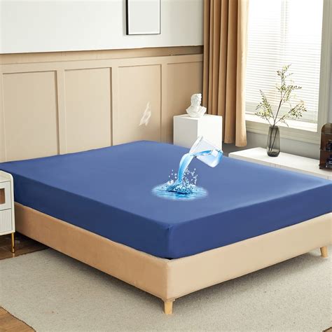 Blue Mattress Protector