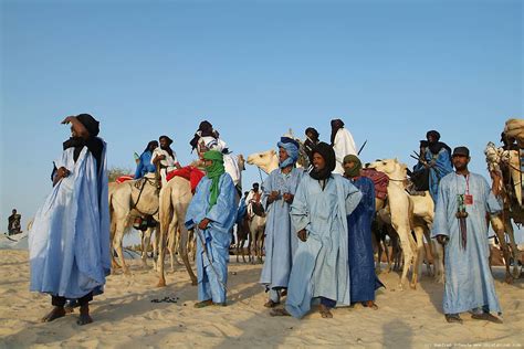 blue men of the desert