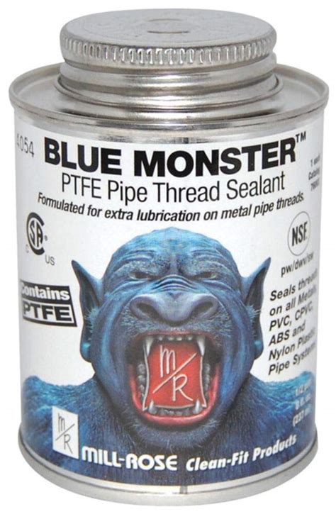 Blue Monster Pipe Thread Sealant Msds
