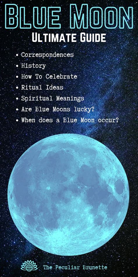 blue moon spiritual meaning 2023