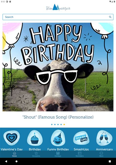 blue mountain ecards