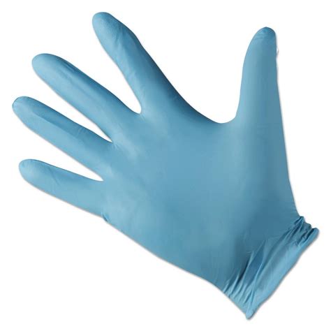 blue nitrile gloves medium
