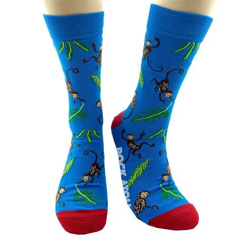 Blue Novelty Socks
