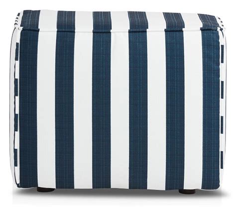 Blue Ottoman Stripe