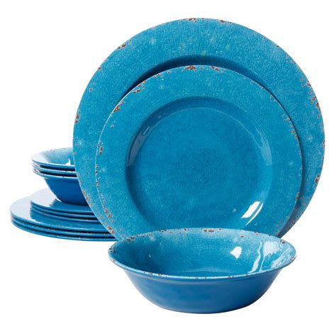 Blue Outdoor Dinnerware