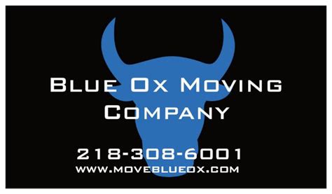 blue ox moving company