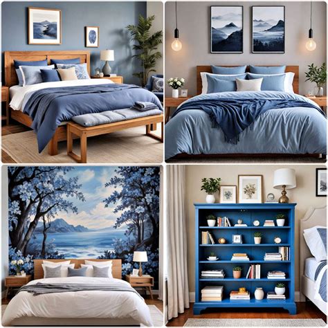 Blue Personalized Decor Bedroom