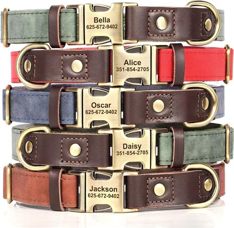 Blue Personalized Pet Collar