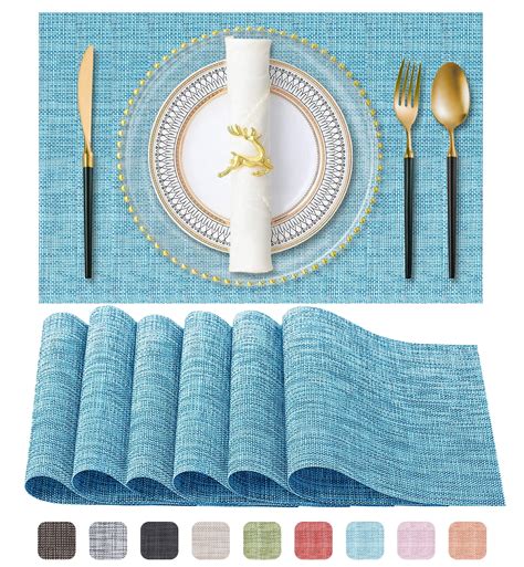 Blue Placemats Mat