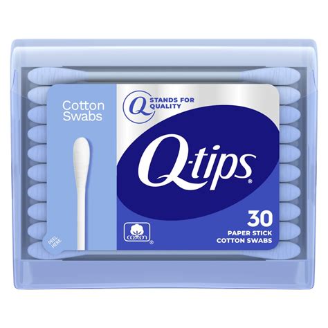 Blue Plastic Q-Tips