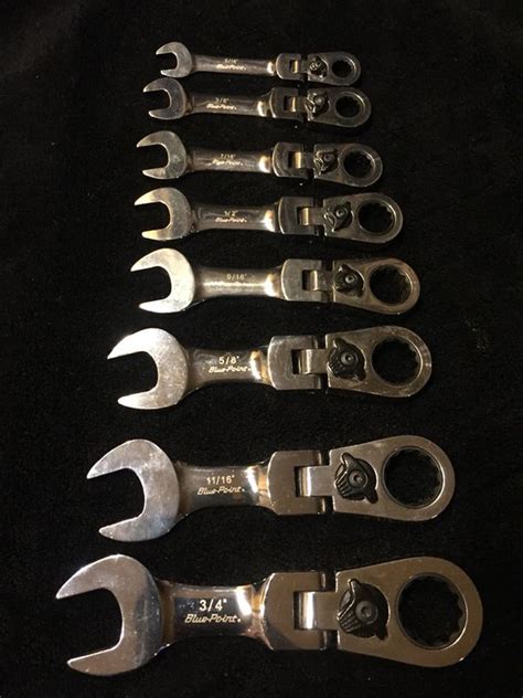 blue point stubby ratchet wrenches