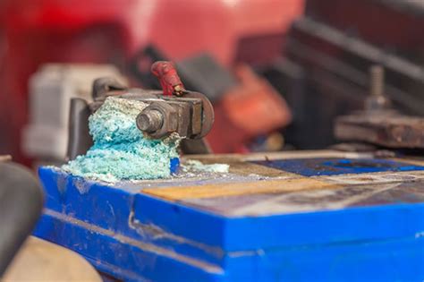 Blue Powder Battery Terminal