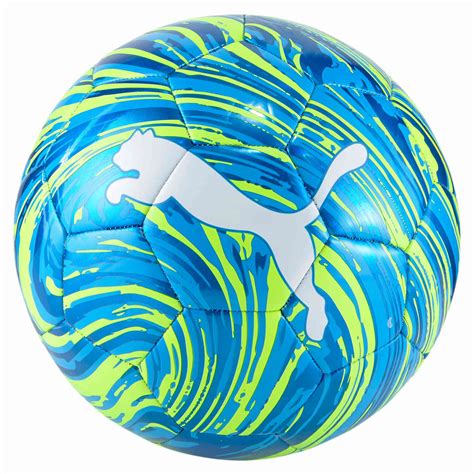 blue puma soccer ball
