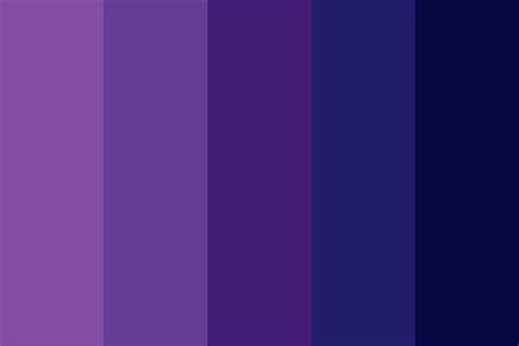 blue purple color palette