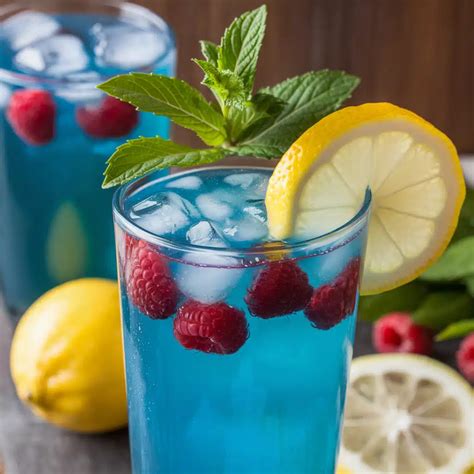 Blue Raspberry Mocktail