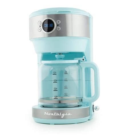 Blue Retro Coffee Maker