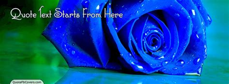 Blue Rose Quote