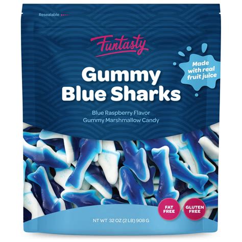 blue shark candy