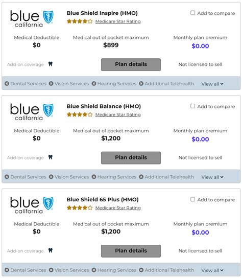 blue shield advantage plans