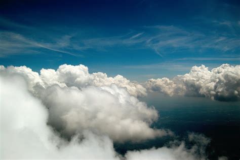 blue skies over texas