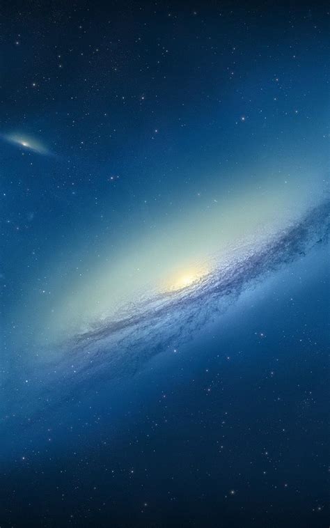 Blue Space Android Wallpaper