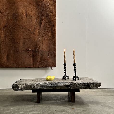 Blue Stone Side Tables