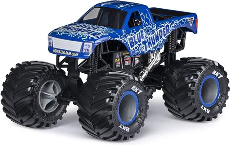 blue thunder monster truck png
