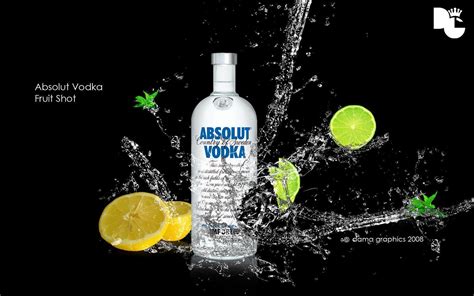 Blue Vodka Hd Wallpaper