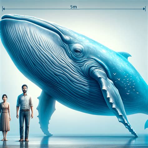 blue whale compared to human
