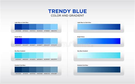 Blue White Gradient Color Code