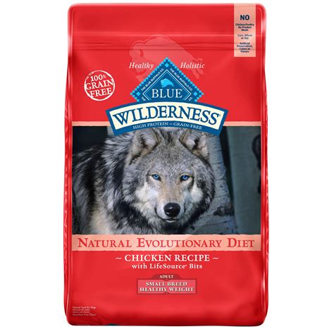 blue wilderness healthy weight adult dog food