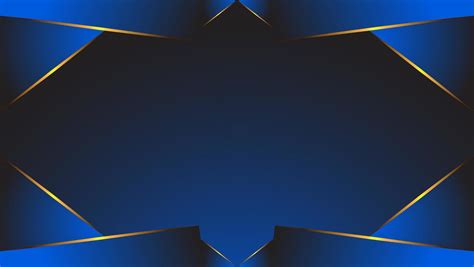 Blue With Gold Background