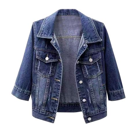 Blue Womens Denim Jacket