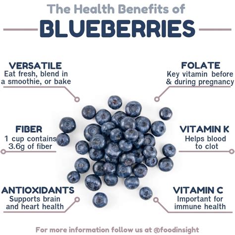 Blueberries And Fiber
