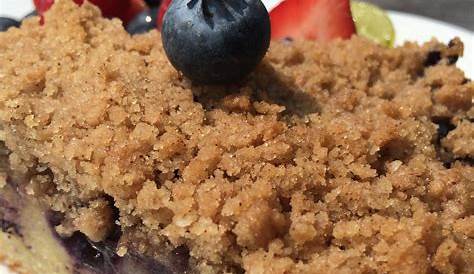 Fresh Blueberry Coffee Cake with Crumb Topping