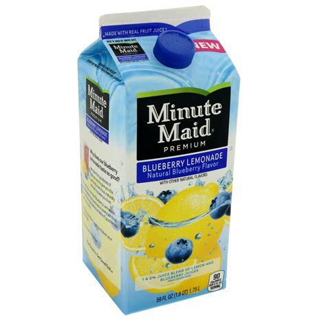 blueberry lemonade minute maid