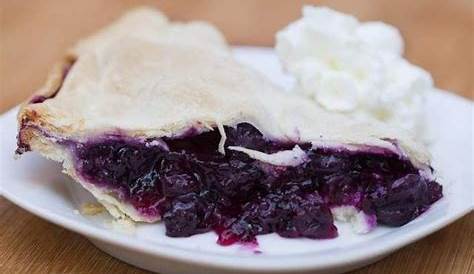 Blue Ribbon Blueberry Pie | MrFood.com | Blueberry desserts recipes