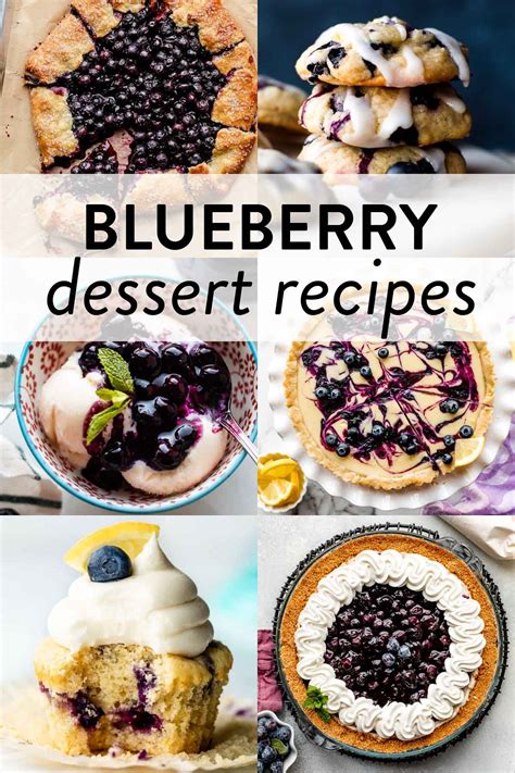 blueberry desert