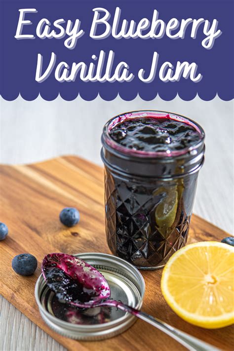 Blueberry Vanilla Jam