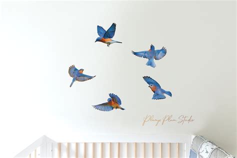 Bluebird Wall Decals