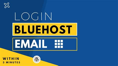 bluehost webmail login email