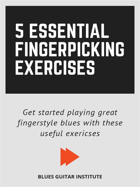Blues Fingerpicking Exercises