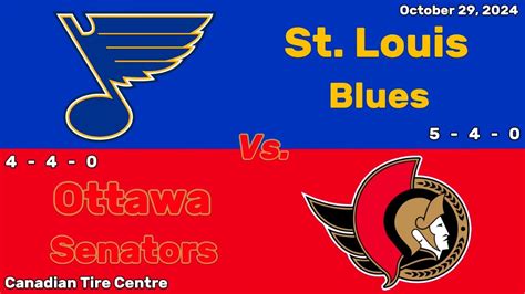 blues vs senators last game