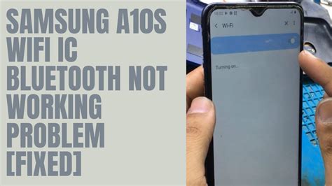 bluetooth and wifi won't work