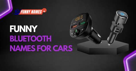 Bluetooth Car Names