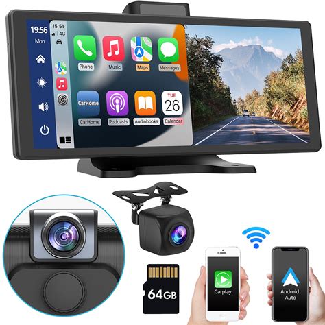 Bluetooth Car Stereo With Wireless Backup Camera